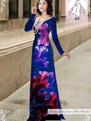 Vải áo dài hoa 3D mới ra AD 10134 25 1589514669 272 vai ao dai vai ao dai dep ad