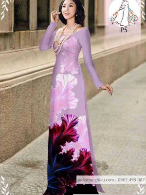 Vải áo dài hoa 3D mới ra AD 10134 35 1589514671 726 vai ao dai vai ao dai dep ad
