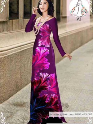 Vải áo dài hoa 3D mới ra AD 10134 37 1589514671 993 vai ao dai vai ao dai dep ad