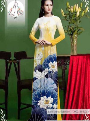 Vải áo dài hoa sen mới ra AD 10420 20 1589514910 279 vai ao dai vai ao dai dep ad