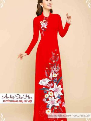 Vải áo dài hoa ly thiết kế 2020 AD C2869 37 1589516112 163 vai ao dai vai ao dai dep ad