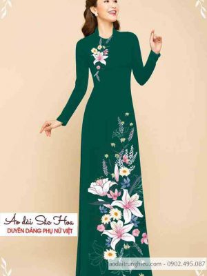 Vải áo dài hoa ly thiết kế 2020 AD C2869 35 1589516112 617 vai ao dai vai ao dai dep ad