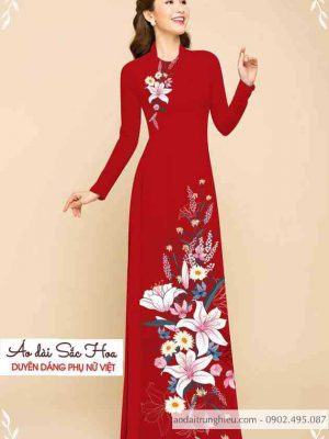 Vải áo dài hoa ly thiết kế 2020 AD C2869 38 1589516112 924 vai ao dai vai ao dai dep ad