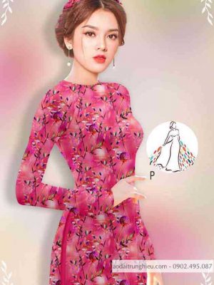 Vải áo dài hoa đều mới ra AD 14424 22 1589516712 37 vai ao dai vai ao dai dep ad