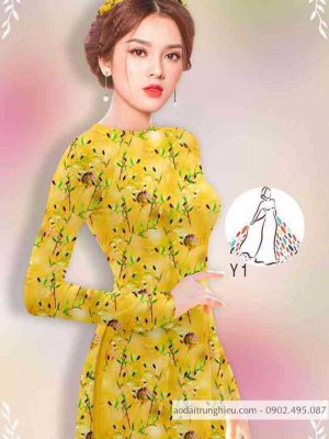 Vải áo dài hoa đều mới ra AD 14424 36 1589516714 212 vai ao dai vai ao dai dep ad