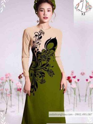 Vải áo dài họa tiết hoa hồng thiết kế 2020 AD 10489 37 1589596824 805 vai ao dai vai ao dai dep ad