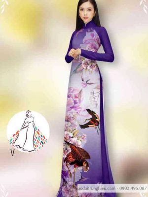 Vải áo dài hoa và chim mới ra AD 14400 22 1589597059 0 vai ao dai vai ao dai dep ad