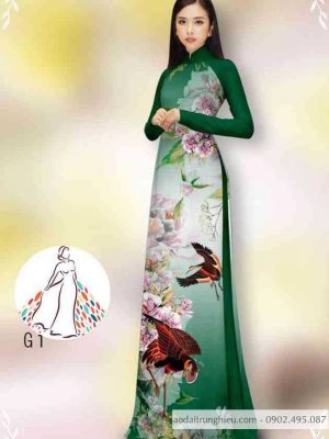 Vải áo dài hoa và chim mới ra AD 14400 21 1589597059 315 vai ao dai vai ao dai dep ad