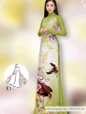 Vải áo dài hoa và chim mới ra AD 14400 30 1589597060 209 vai ao dai vai ao dai dep ad