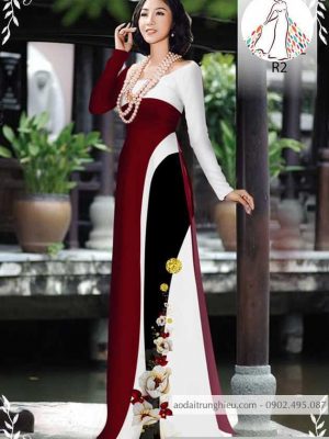 Vải áo dài 3D và hoa văn mới ra AD 10159 25 1589775345 459 vai ao dai vai ao dai dep ad