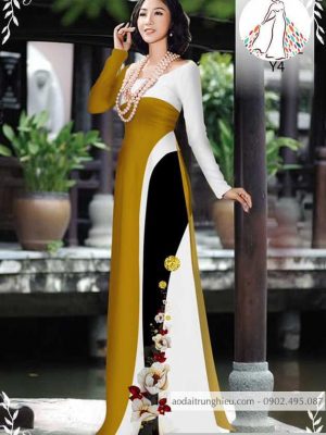 Vải áo dài 3D và hoa văn mới ra AD 10159 30 1589775346 199 vai ao dai vai ao dai dep ad