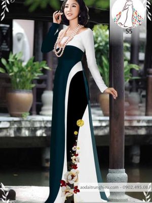 Vải áo dài 3D và hoa văn mới ra AD 10159 27 1589775346 370 vai ao dai vai ao dai dep ad