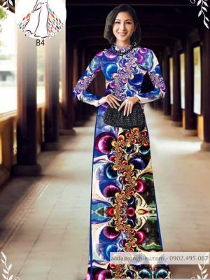 Vải áo dài hoa 3D thiết kế 2020 AD 10030 31 1589775708 697 vai ao dai vai ao dai dep ad