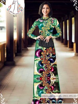 Vải áo dài hoa 3D thiết kế 2020 AD 10030 36 1589775708 879 vai ao dai vai ao dai dep ad