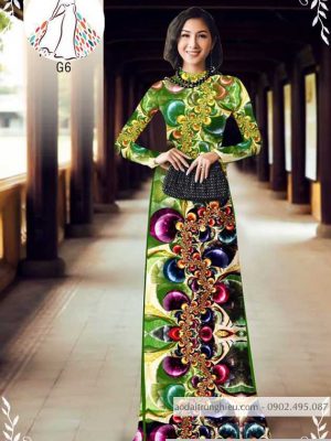 Vải áo dài hoa 3D thiết kế 2020 AD 10030 35 1589775708 963 vai ao dai vai ao dai dep ad