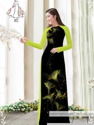 Vải áo dài hoa 3D kiểu mới AD 8260 23 1589775942 31 vai ao dai vai ao dai dep ad