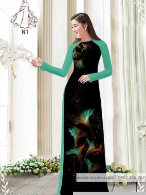 Vải áo dài hoa 3D kiểu mới AD 8260 36 1589775944 764 vai ao dai vai ao dai dep ad