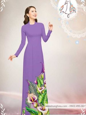 Vải áo dài hoa ly kiểu mới AD B5643 28 1589776062 576 vai ao dai vai ao dai dep ad