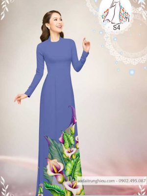 Vải áo dài hoa ly kiểu mới AD B5643 24 1589776062 884 vai ao dai vai ao dai dep ad
