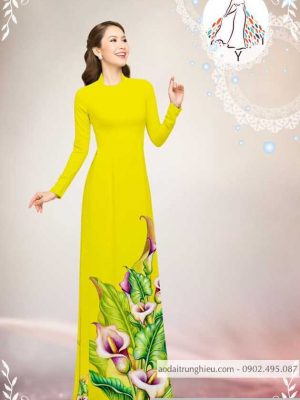 Vải áo dài hoa ly kiểu mới AD B5643 29 1589776063 334 vai ao dai vai ao dai dep ad