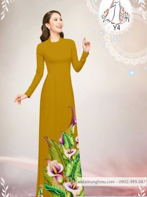 Vải áo dài hoa ly kiểu mới AD B5643 33 1589776063 676 vai ao dai vai ao dai dep ad