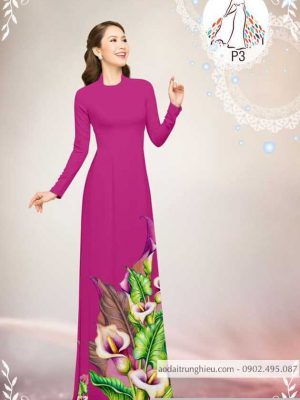 Vải áo dài hoa ly kiểu mới AD B5643 31 1589776063 975 vai ao dai vai ao dai dep ad