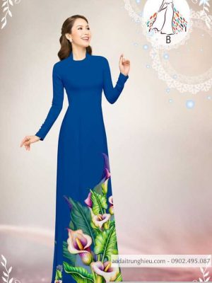 Vải áo dài hoa ly kiểu mới AD B5643 36 1589776064 843 vai ao dai vai ao dai dep ad