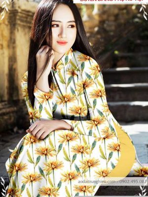 Vải áo dài hoa đều thiết kế 2020 AD T7128 25 1589776429 667 vai ao dai vai ao dai dep ad