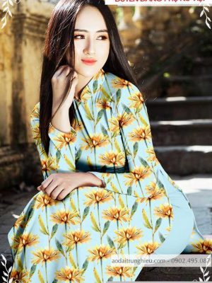 Vải áo dài hoa đều thiết kế 2020 AD T7128 26 1589776429 741 vai ao dai vai ao dai dep ad
