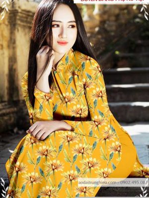 Vải áo dài hoa đều thiết kế 2020 AD T7128 30 1589776430 280 vai ao dai vai ao dai dep ad