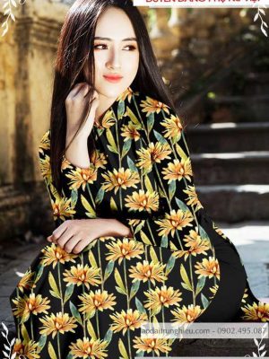 Vải áo dài hoa đều thiết kế 2020 AD T7128 39 1589776431 159 vai ao dai vai ao dai dep ad
