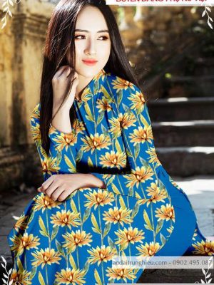 Vải áo dài hoa đều thiết kế 2020 AD T7128 40 1589776431 801 vai ao dai vai ao dai dep ad
