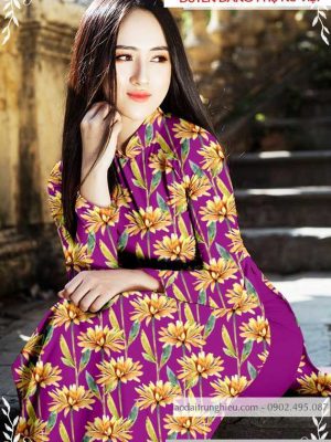 Vải áo dài hoa đều thiết kế 2020 AD T7128 41 1589776432 387 vai ao dai vai ao dai dep ad