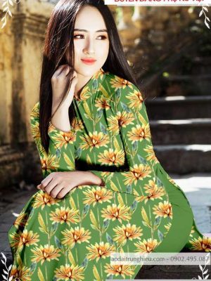Vải áo dài hoa đều thiết kế 2020 AD T7128 42 1589776432 4 vai ao dai vai ao dai dep ad