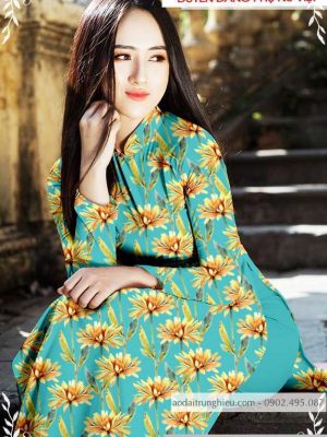Vải áo dài hoa đều thiết kế 2020 AD T7128 43 1589776432 656 vai ao dai vai ao dai dep ad
