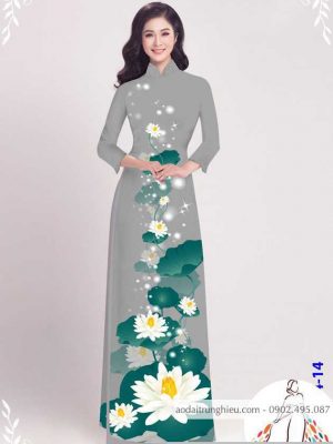 Vải áo dài hoa sen mới ra AD C2872 39 1589776663 267 vai ao dai vai ao dai dep ad