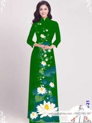 Vải áo dài hoa sen mới ra AD C2872 45 1589776664 393 vai ao dai vai ao dai dep ad
