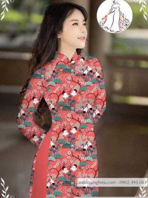 Vải áo dài hoa nhí muôn màu mới ra AD M7336 38 1589776786 668 vai ao dai vai ao dai dep ad