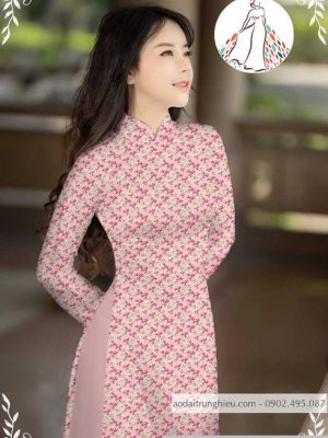 Vải áo dài hoa nhí muôn màu mới ra AD M7336 55 1589776789 409 vai ao dai vai ao dai dep ad