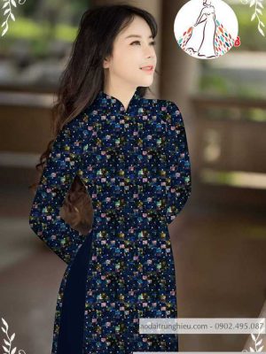 Vải áo dài hoa nhí muôn màu mới ra AD M7336 54 1589776789 424 vai ao dai vai ao dai dep ad