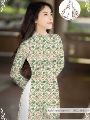 Vải áo dài hoa nhí muôn màu mới ra AD M7336 58 1589776789 482 vai ao dai vai ao dai dep ad
