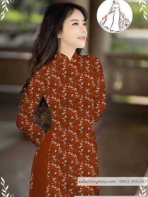 Vải áo dài hoa nhí muôn màu mới ra AD M7336 62 1589776790 868 vai ao dai vai ao dai dep ad