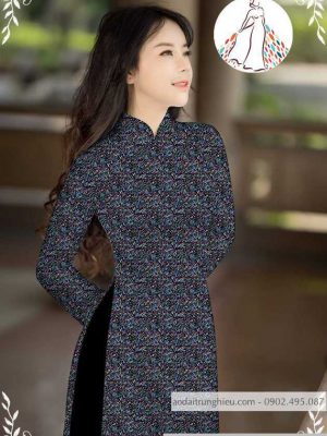 Vải áo dài hoa nhí muôn màu mới ra AD M7336 59 1589776790 891 vai ao dai vai ao dai dep ad