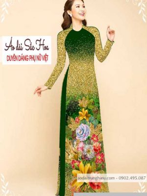 Vải áo dài hoa 3D mới ra AD M7332 57 1589777031 630 vai ao dai vai ao dai dep ad