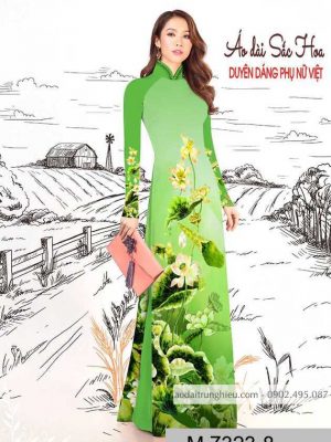 Vải áo dài hoa sen mới ra AD M7323 39 1589777746 101 vai ao dai vai ao dai dep ad