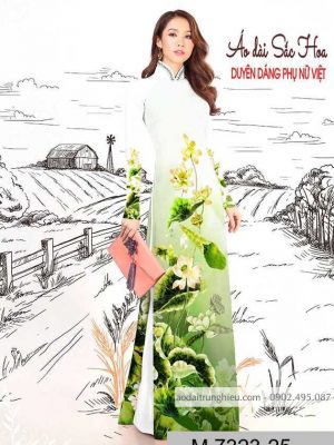 Vải áo dài hoa sen mới ra AD M7323 40 1589777746 137 vai ao dai vai ao dai dep ad