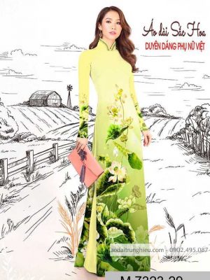 Vải áo dài hoa sen mới ra AD M7323 47 1589777747 247 vai ao dai vai ao dai dep ad