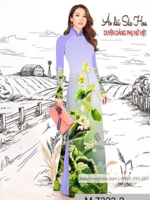 Vải áo dài hoa sen mới ra AD M7323 49 1589777747 504 vai ao dai vai ao dai dep ad