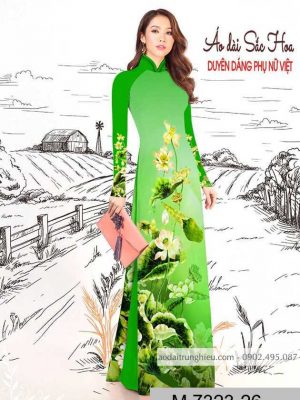 Vải áo dài hoa sen mới ra AD M7323 44 1589777747 799 vai ao dai vai ao dai dep ad