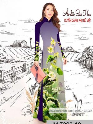 Vải áo dài hoa sen mới ra AD M7323 52 1589777748 312 vai ao dai vai ao dai dep ad